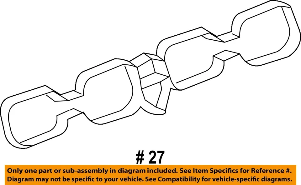 JUNTA COLECTOR DE ADMISIÓN CHEVY CRUZE 1.4 2011-2016 NUEVA OEM 55566664 Foto 3 de 3