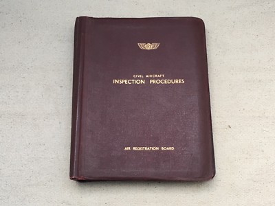 Luftregistrierungsbehörde Zivilflugzeug Inspektionsverfahren Handbuch - 60er Jahre