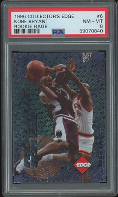 1996 Collectors Edge Kobe Bryant Rookie Rage Insert Card Lower