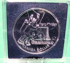 1972 Canada-USSR Hockey Series, Special Commemorative Canada Silver Dollar Coin