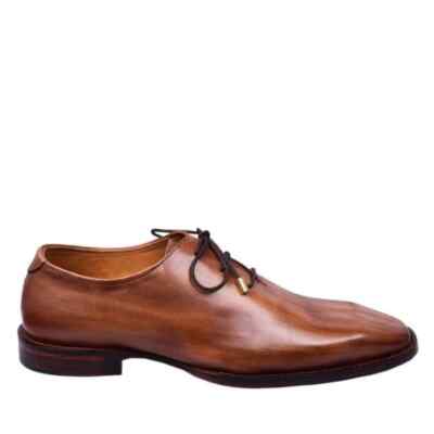 Hande Crafted Shoes Derby Ten Dress, Formal Leather Shoes Lace Up Shoe For Party