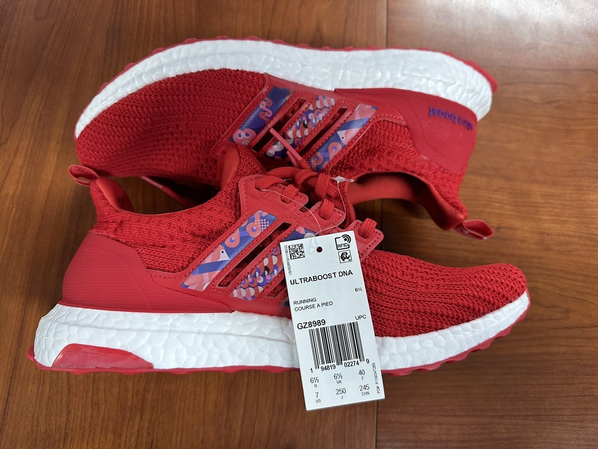 NEW Adidas Ultraboost 4.0 DNA Chinese New Year Running Shoes GZ8989 Size 8.5 Red Adidas UltraBoost 4.0 DNA Chinese New Year GZ8989 Men main image 2