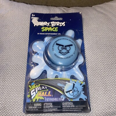 Angry Birds Space Splat Ball Set By Rovio Entertainment 2012 Sealed rare 
