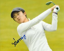 LPGA GOLFER YU LIU HAND SIGNED 8x10 PHOTO A w/COA WOMEN'S GOLF DUKE PROOF 