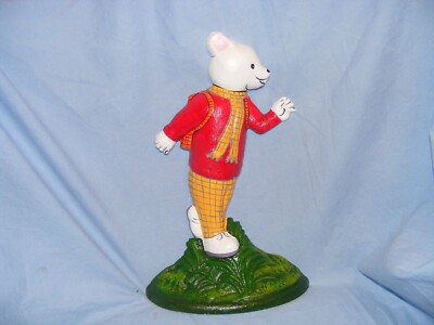Rupert Bär Türstopper Gusseisen Figur Ornament schwer