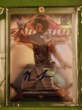 2018 Bowman Chrome - 2017 AFL Fall Stars Autographs #AFL-MT Matt Thaiss 94/100