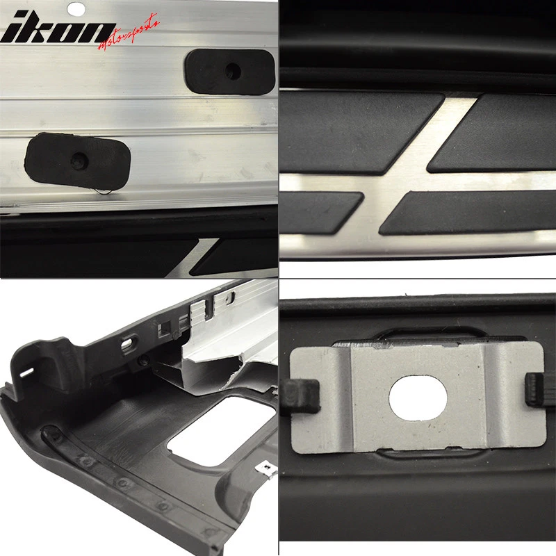 Fits 11-18 Porsche Cayenne OE Factory Style Running Board Side Step Bar Aluminum Foto 3 de 4