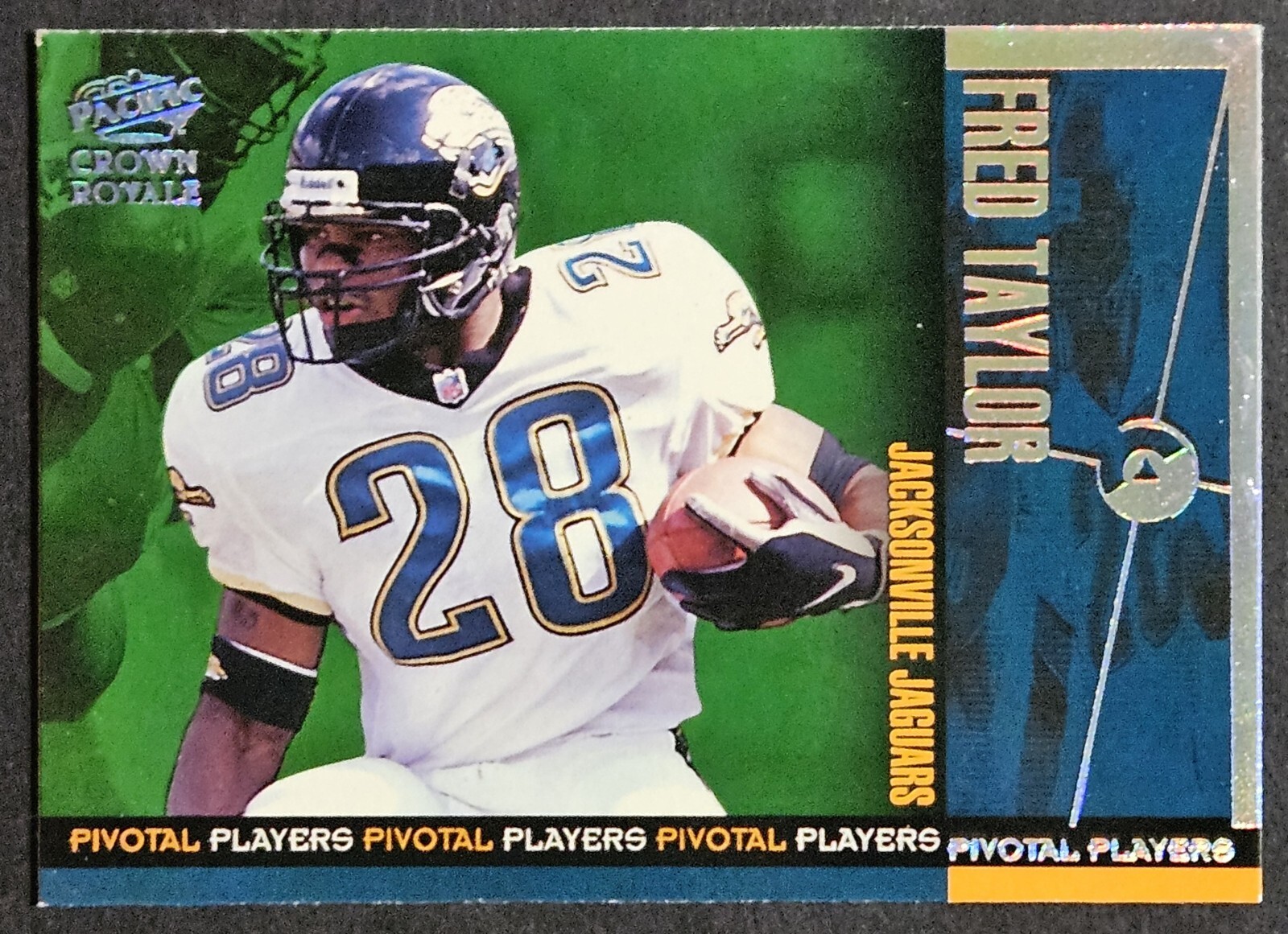 1998 Pacific Crown Royale Pivotal Players #14 Fred Taylor Rookie RC Jaguars