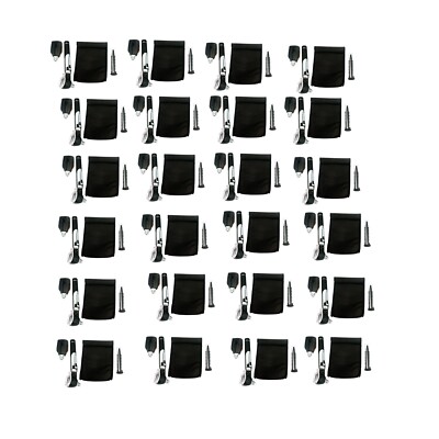 Lot Of 40 Pcs FIBER OPTIC Otoscope Ophthalmoscope LED Diagnostic ENT SET BLACK