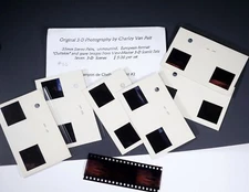 7 Stereo Realist slide film chips Charley Van Pelt - Canyon de Chelly AZ #2 - 22