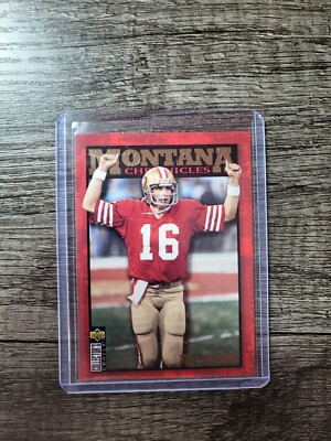 Joe Montana 1995 Upper Deck Montana Chronicles The Catch San Francisco ...