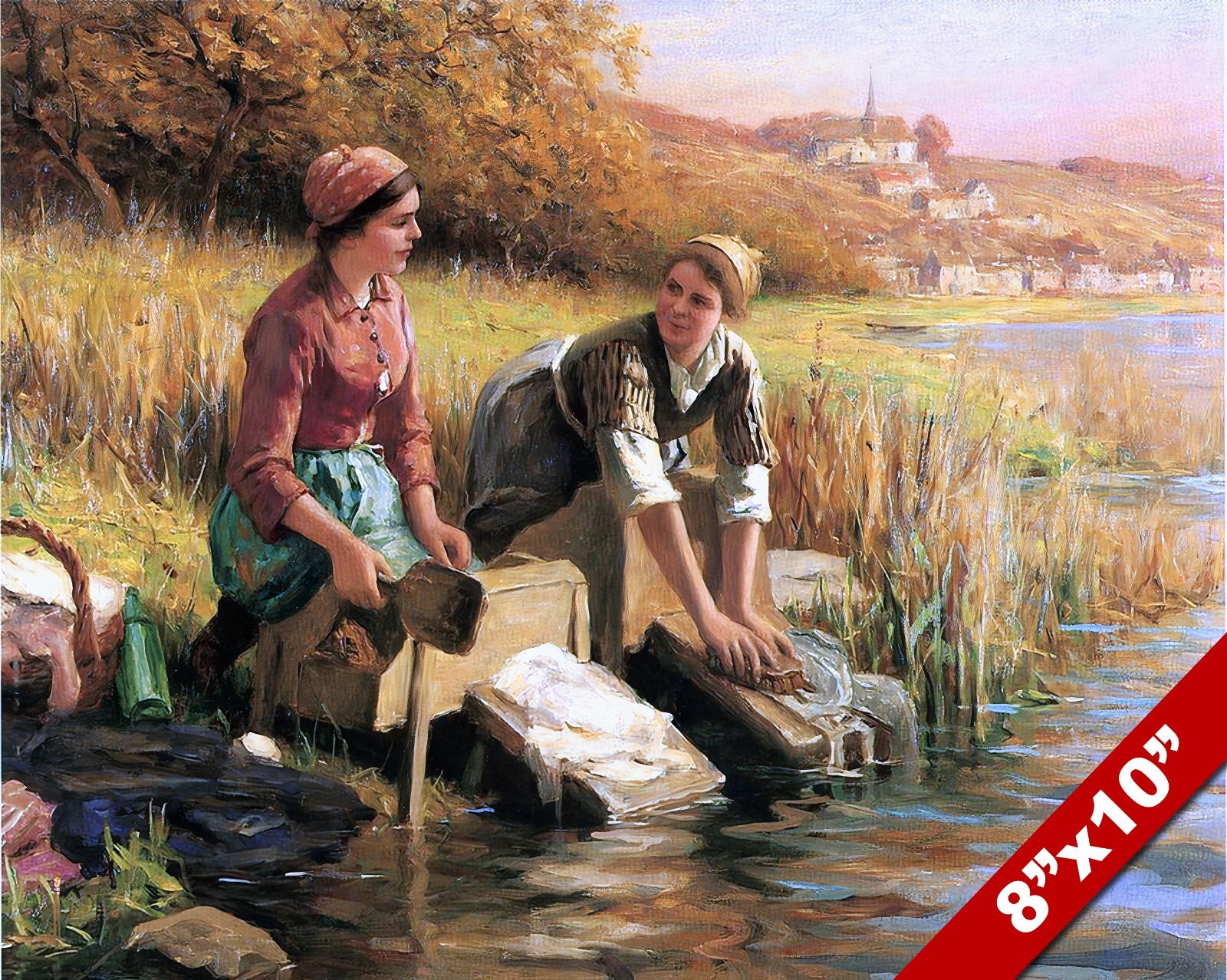 Painting Art Real Canvas Giclee&nbsp;print