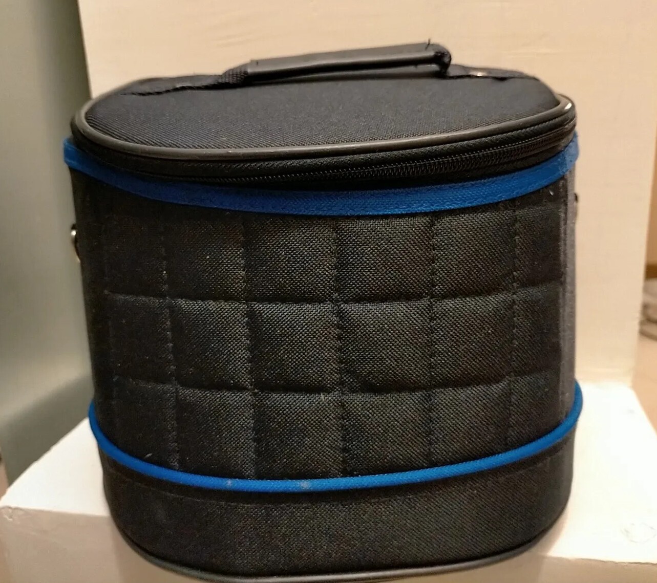 Beauty Case da Viaggio Blu Rigido Antiurto con Tracolla | Offerta Nuovo