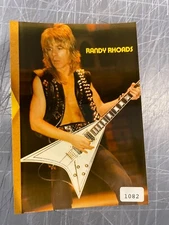 RANDY RHODES QUIET RIOT ONE STOP 4X6 SALESMAN SAMPLE MINI POSTER #1082 RARE