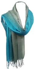 Beautiful Glitter Ladies Scarf Wedding Party Shawl Wrap Plain & 2Tone Shimmery
