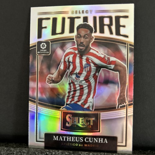 2022-23 Panini Select La Liga MATHEUS CUNHA Select Future #5 ⚽️⚽️ - Picture 5 of 18