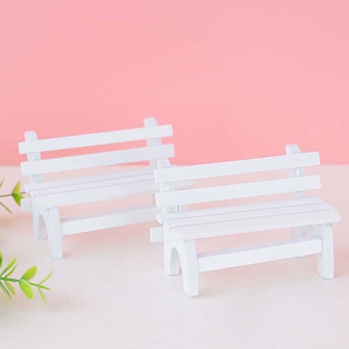 Maniature Garden Bench Decorative Garden Bench Bench Chair Miniature - Picture 5 of 12