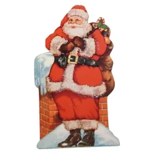 Santa on Roof Dummy Board