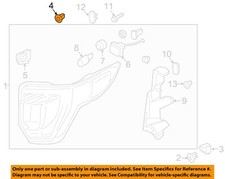 FORD OEM Tail Lamps-Rear Lamps-Tail Lamp Assembly Upper Retainer W718154S300