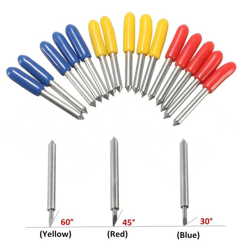 30°45°60° Klingen Plottermesser Schneideplotter Messerhalter Roland Plotter - Bild 2 von 4