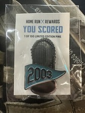 Miami Marlins 30 Years Limited Edition Pin 1 Of 100 - 2003 World Series Trophy 