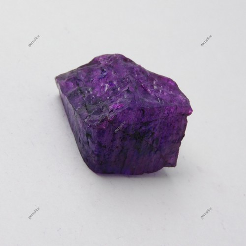 CERTIFIED Natural Tanzanite Rough 92.85 Ct Purple Raw Uncut Earth Mined Gemstone - Picture 3 of 14