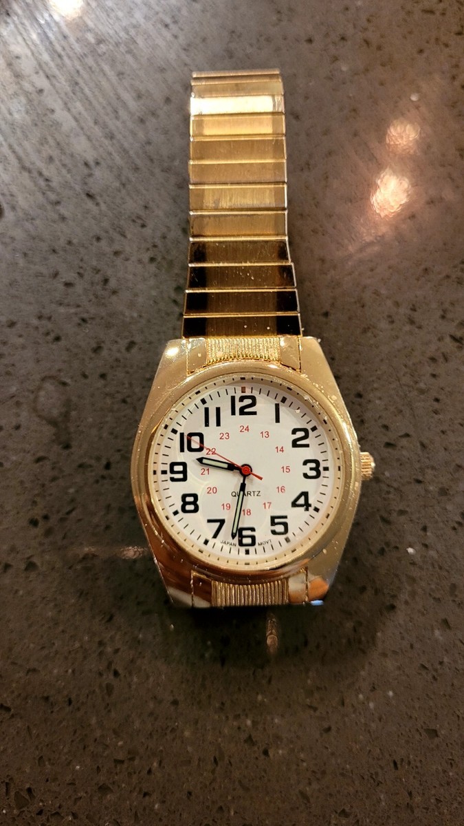 Unisex Quartz Watch, expansion band, Japan Movement 