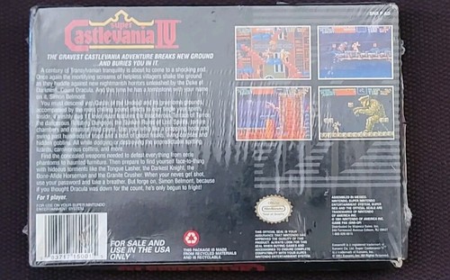 Super Castlevania IV 4 (Super Nintendo SNES) NEU im Karton werkseitig versiegelt - Bild 3 von 6