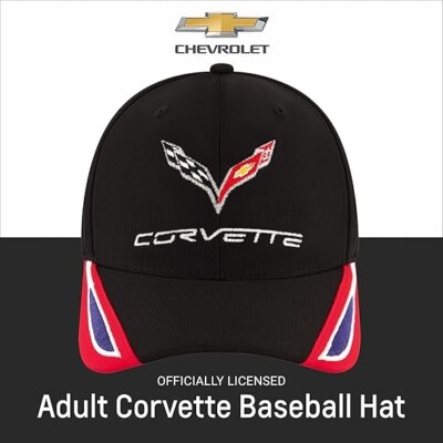 Chevrolet Corvette C3 Flexfit Baseball Cap – Offizielles Lizenzprodukt, Recyceltes Polyester