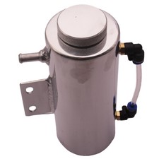 Aluminum Overflow Coolant Tank Reservoir Cooling Radiator Water 500ml Catch Can