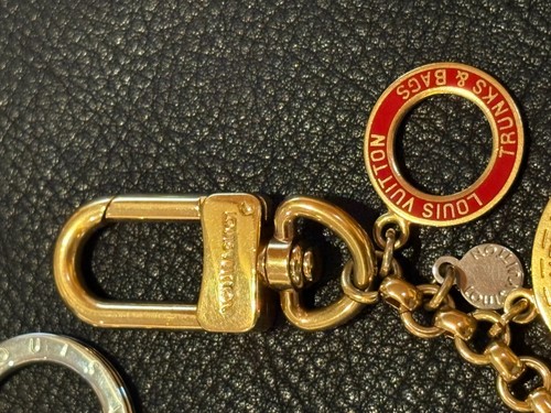 LOUIS VUITTON Bolso Dije Cadena AUTÉNTICOS BAÚLES Y BOLSOS MONEDA RARA Medalla A 791 - Imagen 9 de 19