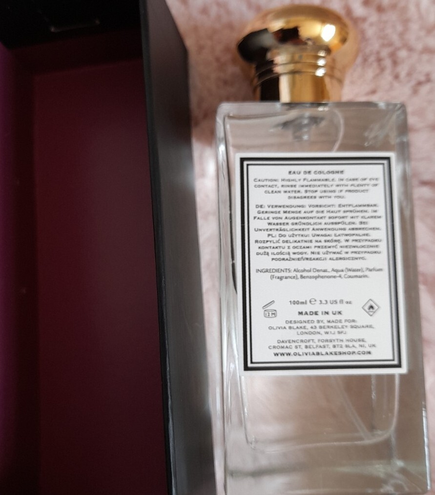 OLIVIA BLAKE LONDON POPPY NOIR EAU DE COLOGNE SPRAY 100ML BOXED eBay