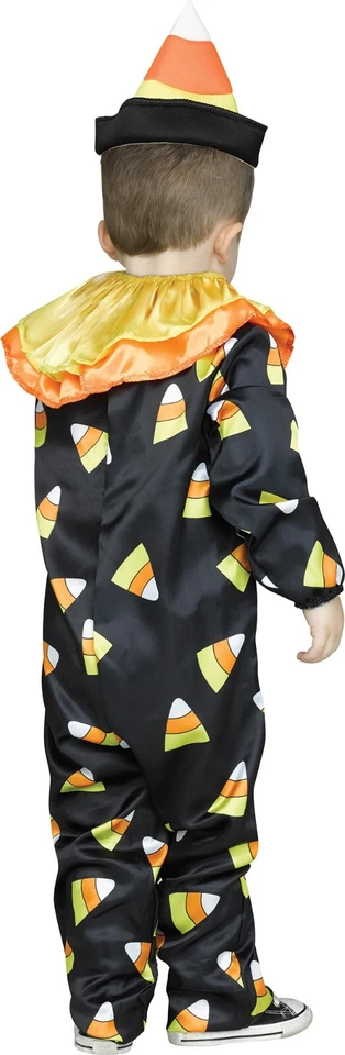 Fantasia de palhaço de milho doce infantil 24 meses-2T - Imagem 2 de 2