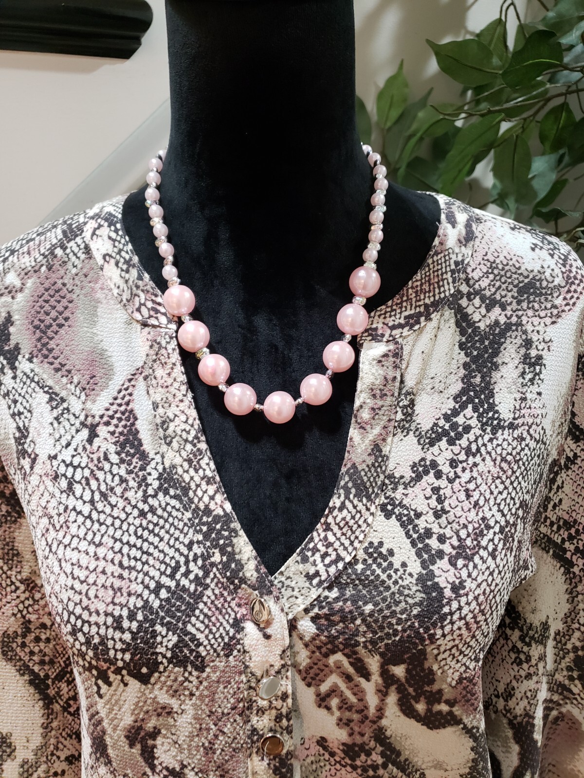 Notations Women's Multicolor Polyester V-Neck Lon… - image 2