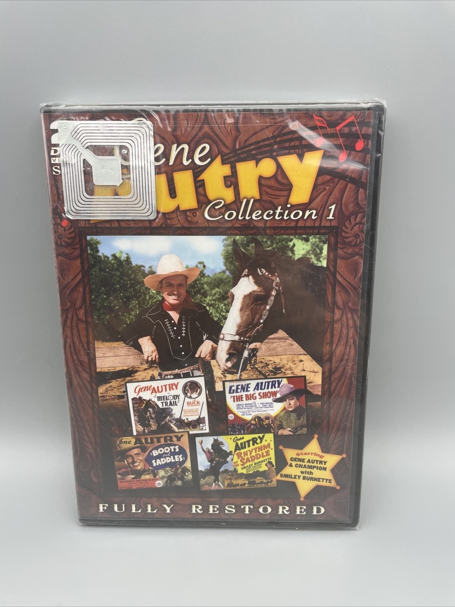 Gene Autry Collection 1 - 2 DVD Set - Fully Restored Image Entertainment NEW Gene Autry Collection 1 - 2 DVD Set - Fully Restored Image Entertainment NEW