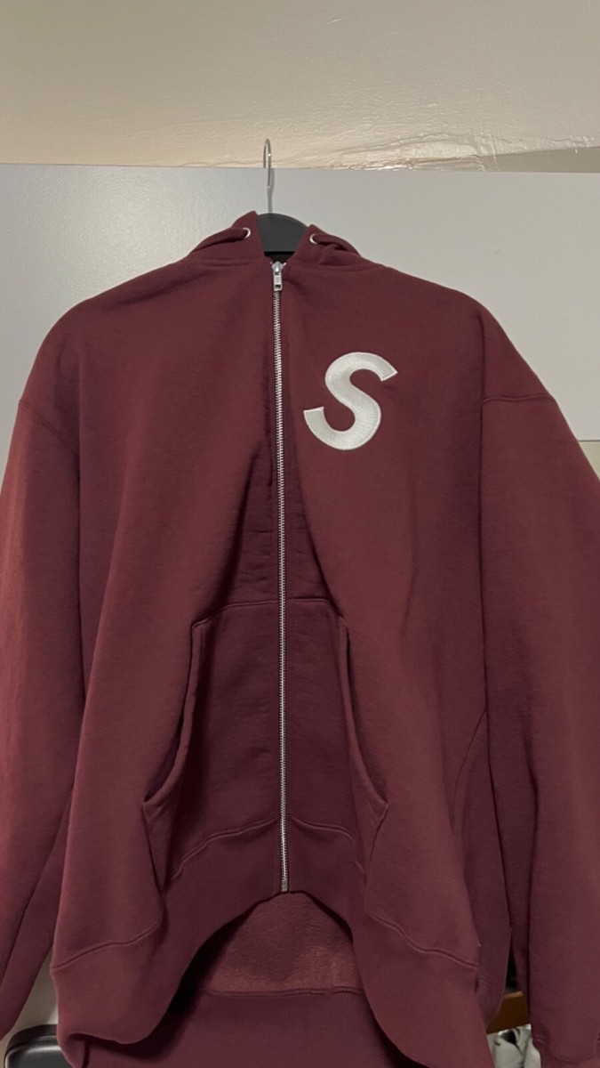 supreme 24fw パーカー　ブラウン Supreme Satin Applique Hooded Sweatshirt Brown FW24 (Size XL) | eBay