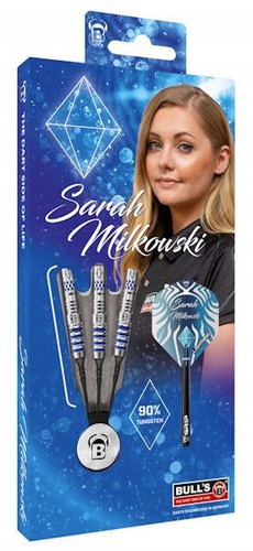 19740 BULL'S Softdarts "SARAH MILKOWSKI - SAPPHIRE", 20g - Picture 3 of 4