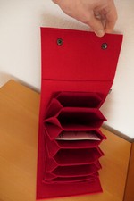 Nadeltasche für Rundstricknadeln von Bodolino mit Mini-Bag