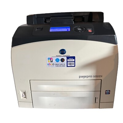 Konica Minolta Pagepro 5650EN Printer Double Tray