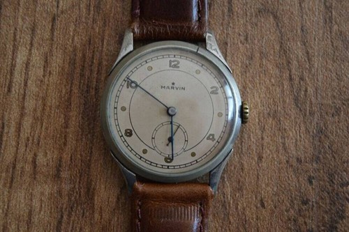 Marvin vintage Swiss men's wristwatch - Picture 6 of 9