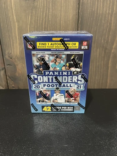 2021 CONTENDERS FOOTBALL FACTORY SEALED BLASTER BOX LAWRENCE 