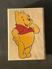 All Night Media Disney Pooh Stamped Friendly Pooh Rubber stamp 997-H07