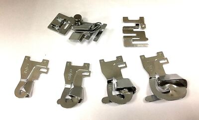 Binder Foot Clip-On (Snap-On) With 4 Hemmer Feet & Edge Stitcher Snap-On 