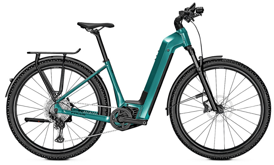 FOCUS Aventura² 6.7 Tiefeinsteiger Wave 625Wh Trekking Ebike 29  10K Deore blau