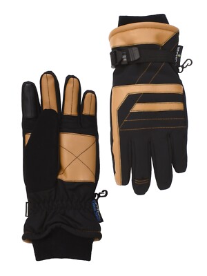 Cold Front Men's Soft Shell Outdoor Gloves, Winter Gloves, Medium