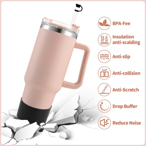 Set accessori 8 pezzi per tazza Stanley 30 40 oz manicotto isolato portabicchieri da viaggio - Foto 5 di 20