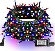 Christmas Multi-Colored Light, 66Ft 200 LED String Light with 8 Modes
