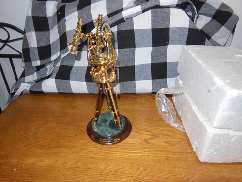 Franklin Mint ~ 150th ANNIVERSARY GOLD RUSH MINER'S TRANSIT