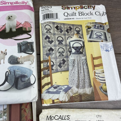 Lot of Vintage Sewing Patterns - 7 Sets Simplicity, McCalls, Never Used - Picture 5 of 9