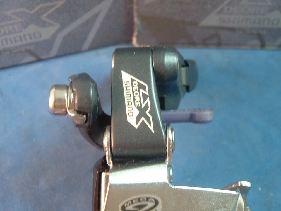 Shimano Deore LX M571 31.8MM NEW / NOS MTB Front Derailleur-TP/BS-8/9-Spd- NIB - Image 2 of 4